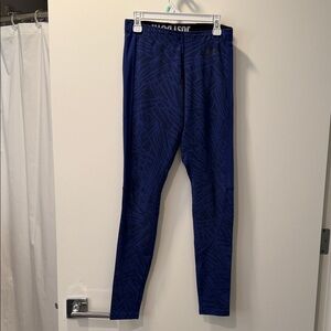 Nike Blue Graphic Leggings